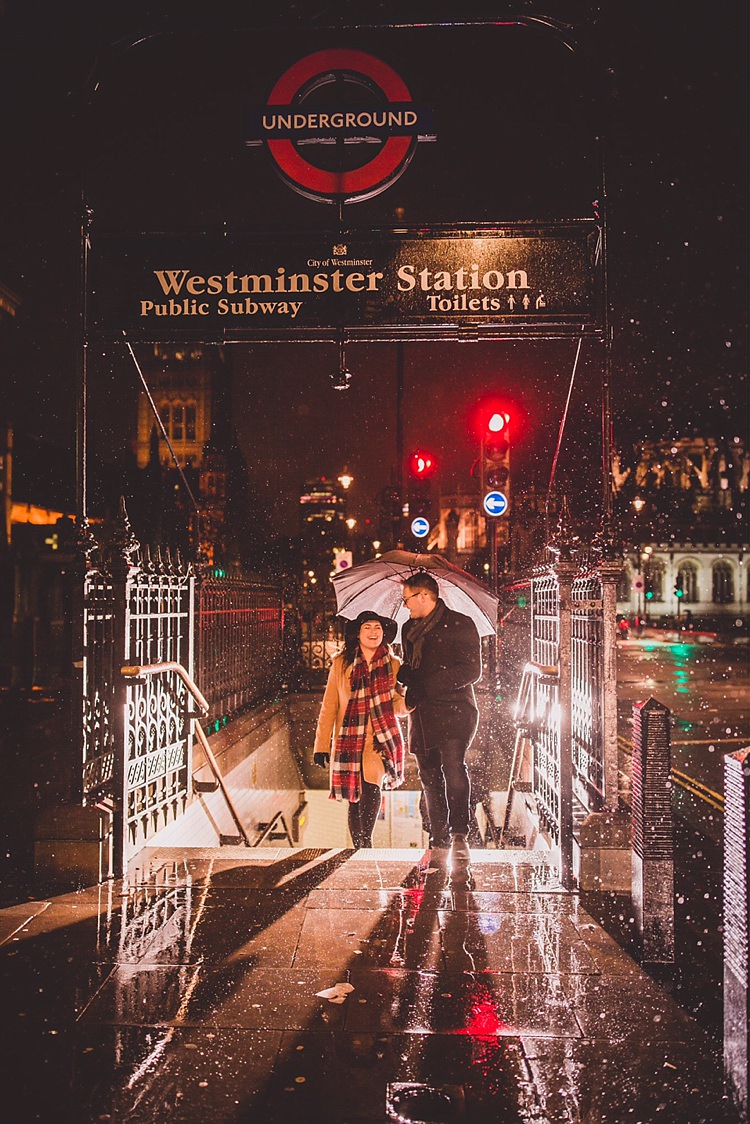 Rainy London Winter Engagement Shoot http://valostudio.com/
