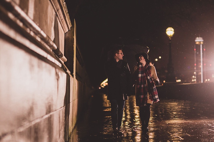 Rainy London Winter Engagement Shoot http://valostudio.com/