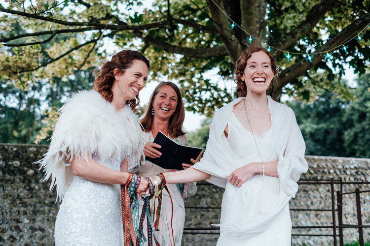 Rural Handfasting Village Hall Wedding http://www.annapumerphotography.com/
