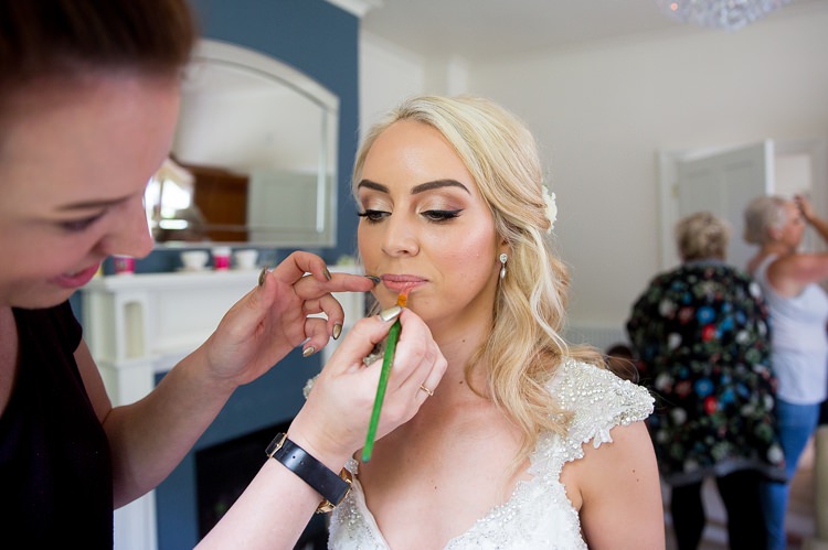 Make Up Bride Bridal Romantic Summer Country Blush Wedding http://katherineashdown.co.uk/ 