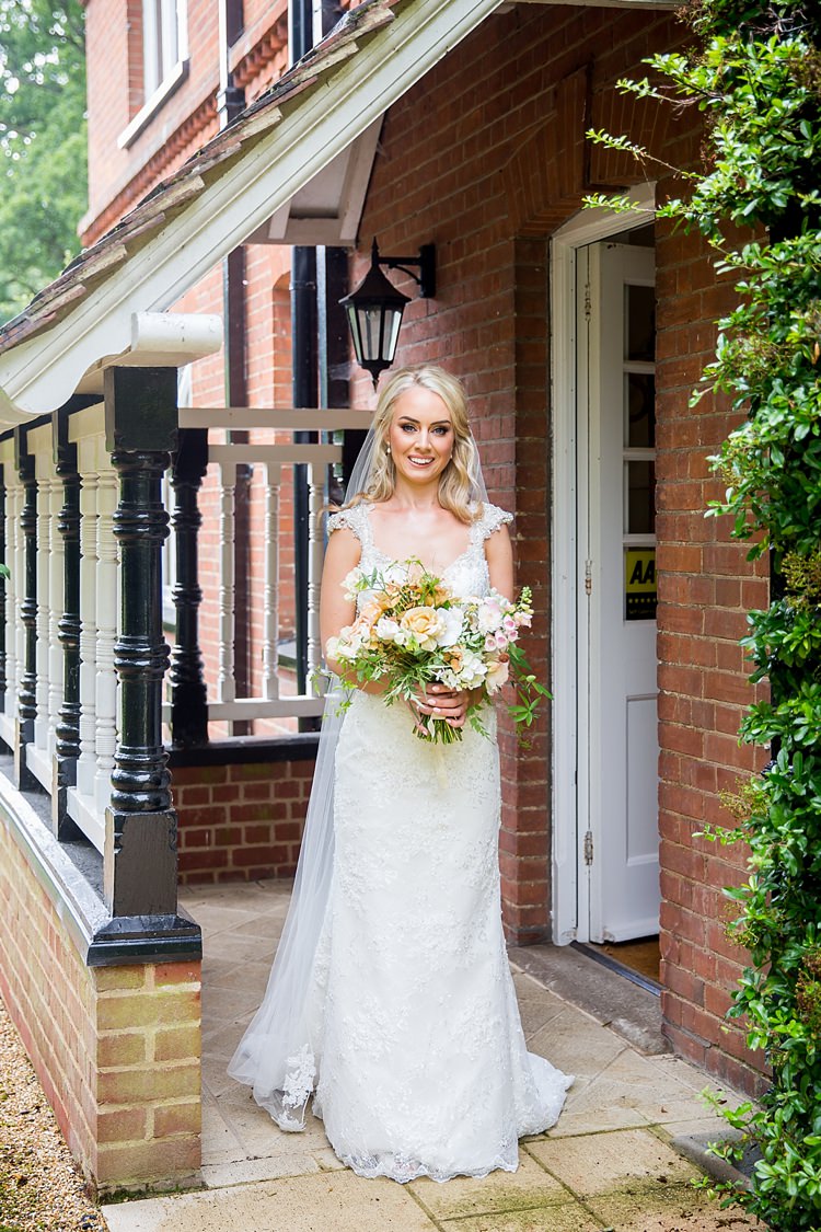 Maggie Sottero Dress Gown Beaded Bride Bridal Romantic Summer Country Blush Wedding http://katherineashdown.co.uk/