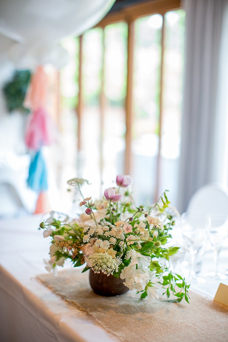 RoseFlowers White Ivory Greenery Decor Decoration Romantic Summer Country Blush Wedding http://katherineashdown.co.uk/ 