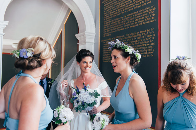 Seaside Country Farm Pale Blue Marquee Wedding http://loveandadventures.co.uk/