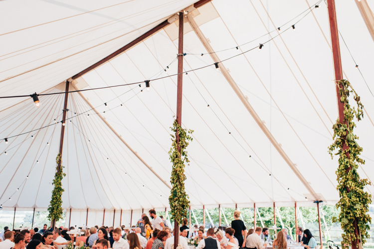 Seaside Country Farm Pale Blue Marquee Wedding http://loveandadventures.co.uk/