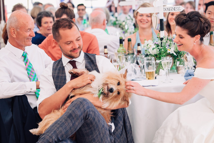 Seaside Country Farm Pale Blue Marquee Wedding http://loveandadventures.co.uk/