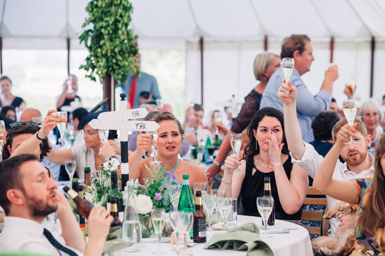 Seaside Country Farm Pale Blue Marquee Wedding http://loveandadventures.co.uk/