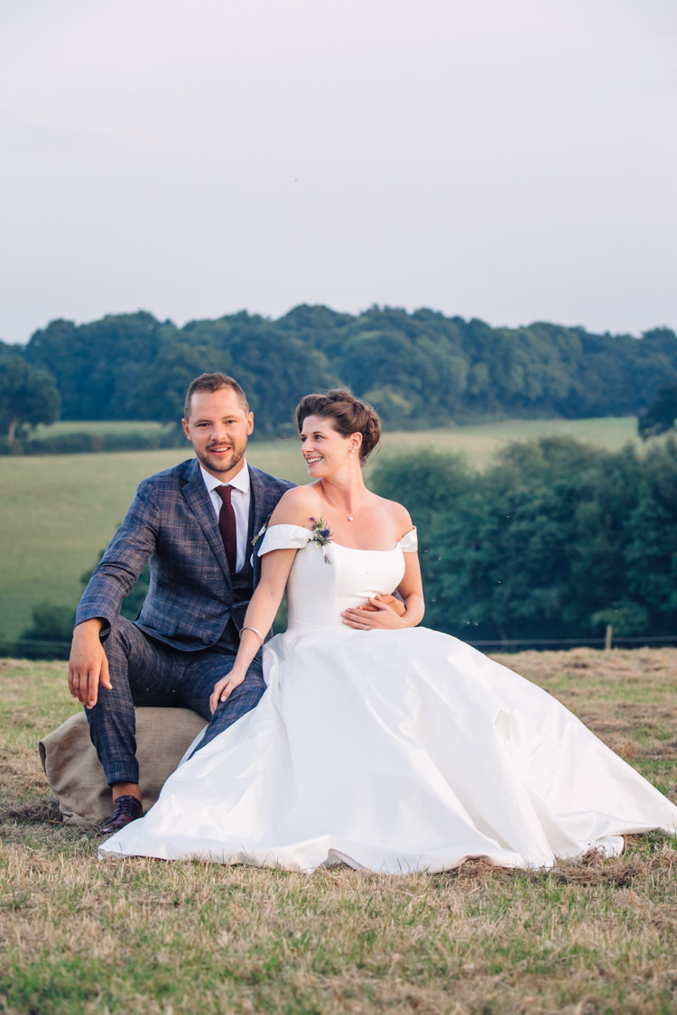 Seaside Country Farm Pale Blue Marquee Wedding http://loveandadventures.co.uk/