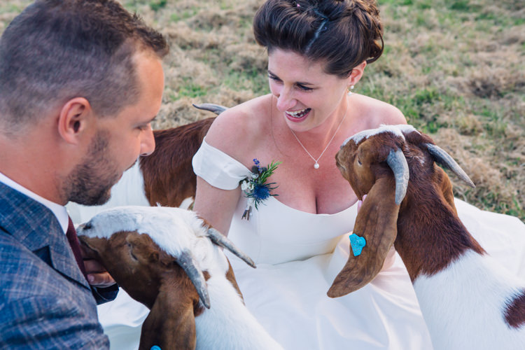 Seaside Country Farm Pale Blue Marquee Wedding http://loveandadventures.co.uk/