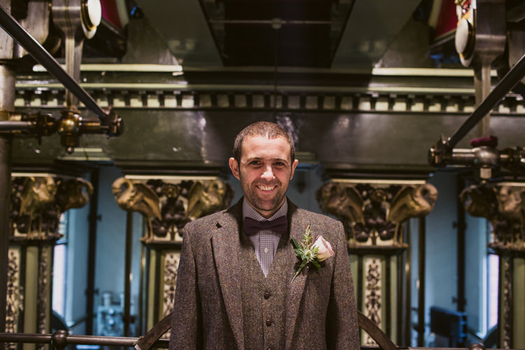Bow Tie Groom Relaxed Autumnal Child Friendly Wedding http://kathrynedwardsphotography.com/