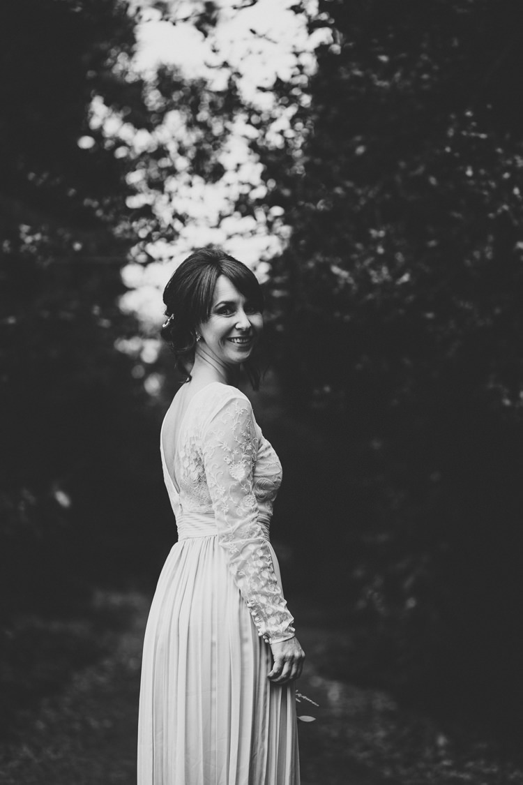 Bridal Separates Skirt Top Bride Dress Gown Ivory Grey Catherine Deane Relaxed Autumnal Child Friendly Wedding http://kathrynedwardsphotography.com/