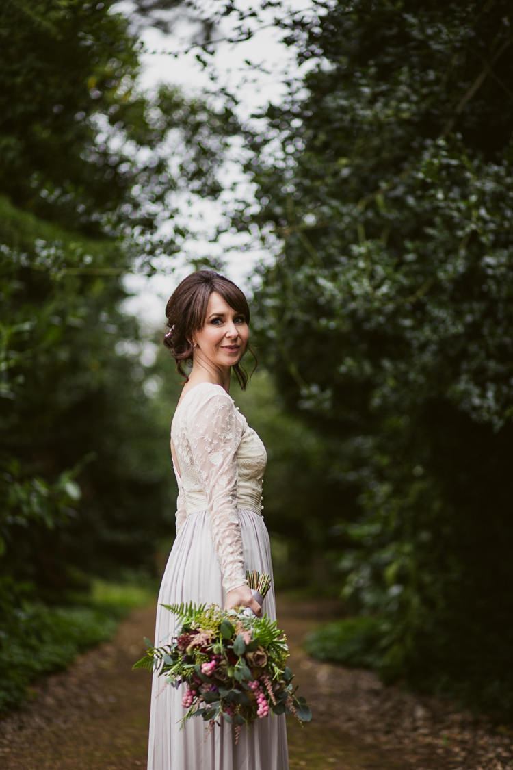 Catherine Deane Skirt Top Bride Bridal Relaxed Autumnal Child Friendly Wedding http://kathrynedwardsphotography.com/