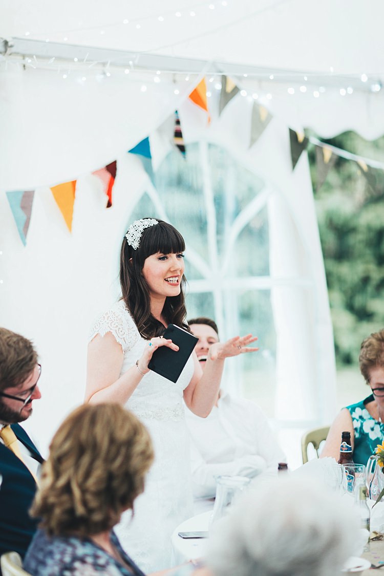 Fun Navy Yellow Country Garden Wedding http://missgen.com/