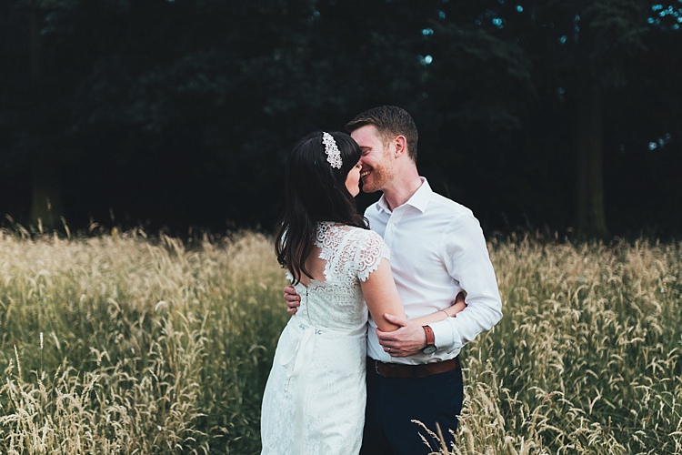 Fun Navy Yellow Country Garden Wedding http://missgen.com/