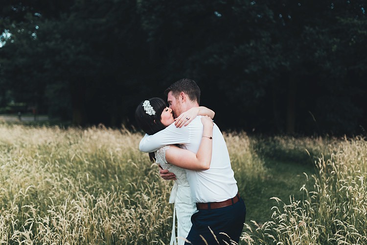 Fun Navy Yellow Country Garden Wedding http://missgen.com/