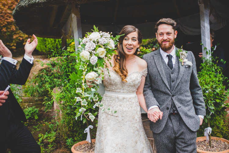 Ness Gardens Outdoor Autumn Garden Books Wedding http://www.emmahillierphotography.com/