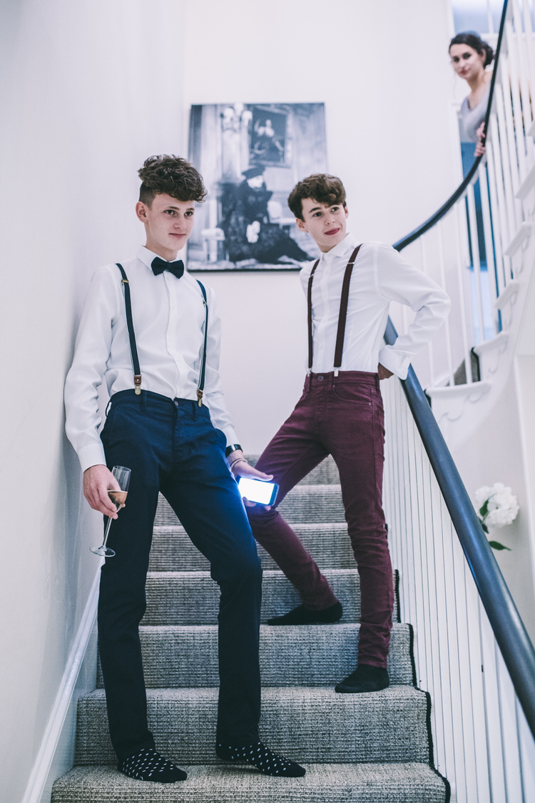 Bow Ties Braces Groomsmen Magical Bohemian Barn Wedding http://www.jamespowellphotography.co.uk/