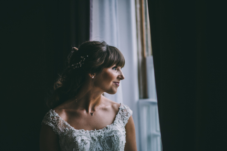 Bride Hair Style Fringe Bangs Bridal Magical Bohemian Barn Wedding http://www.jamespowellphotography.co.uk/