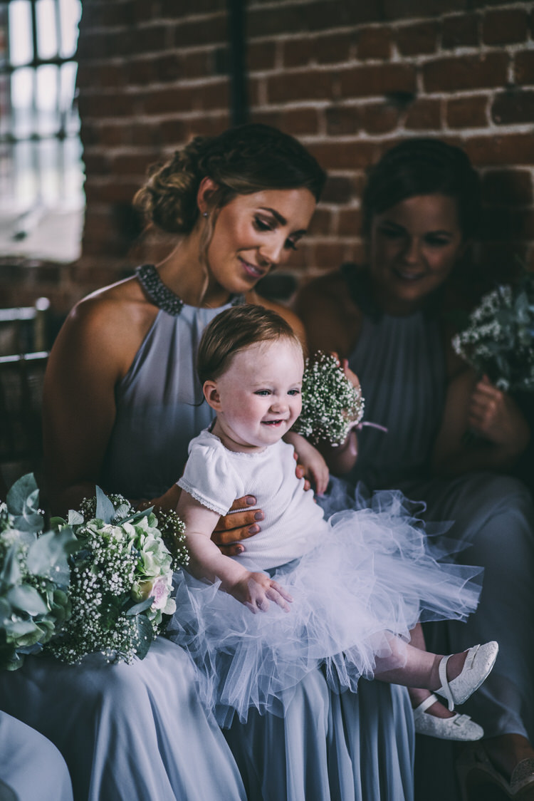 Baby Flower Girl Tutu Magical Bohemian Barn Wedding http://www.jamespowellphotography.co.uk/