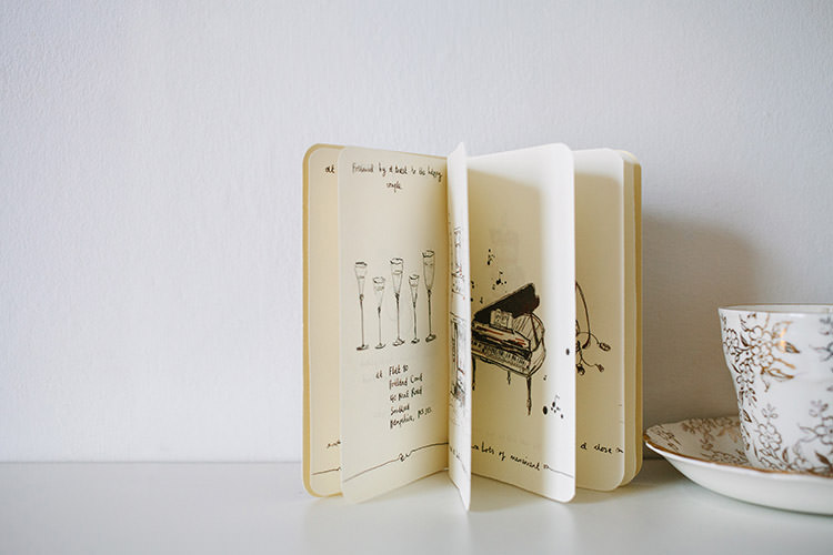 Stationery Invitation Booklet Small Vintage City Wedding http://www.sarahlondonphotography.co.uk/