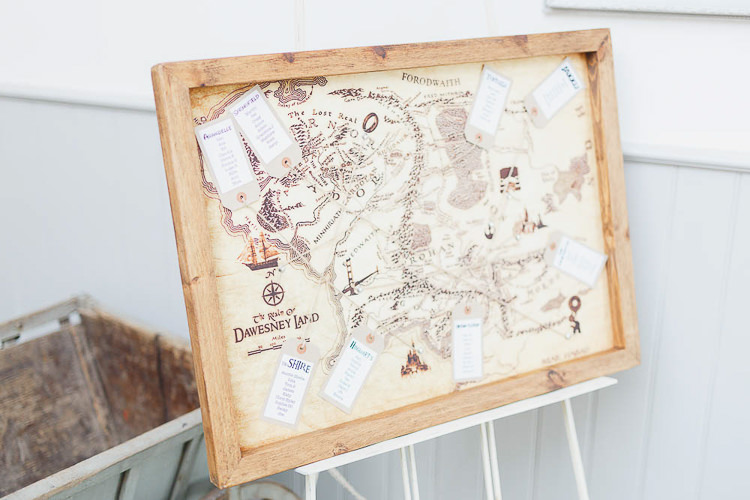 Map Seating Plan Table Chart Magical Fairy Lit Autumn Barn Wedding http://whitestagweddings.com/