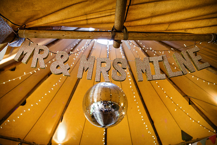 MR MRS Letter Bunting Garland Outdoorsy Garden Rustic Tipi Wedding http://alexabbottphotography.co.uk/