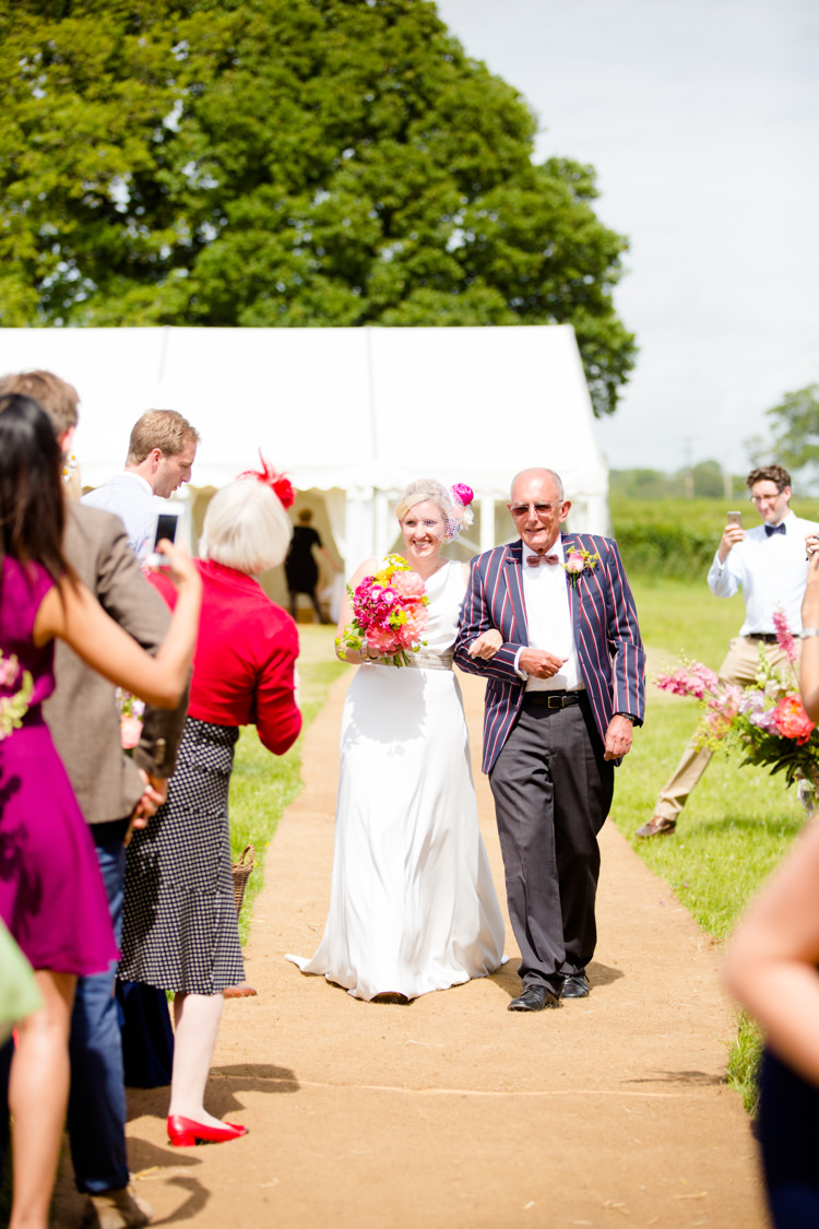 Colourful Pastel Home Made Farm Wedding http://helencawtephotography.com/