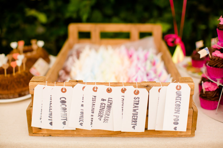 Meringues Colourful Pastel Home Made Farm Wedding http://helencawtephotography.com/