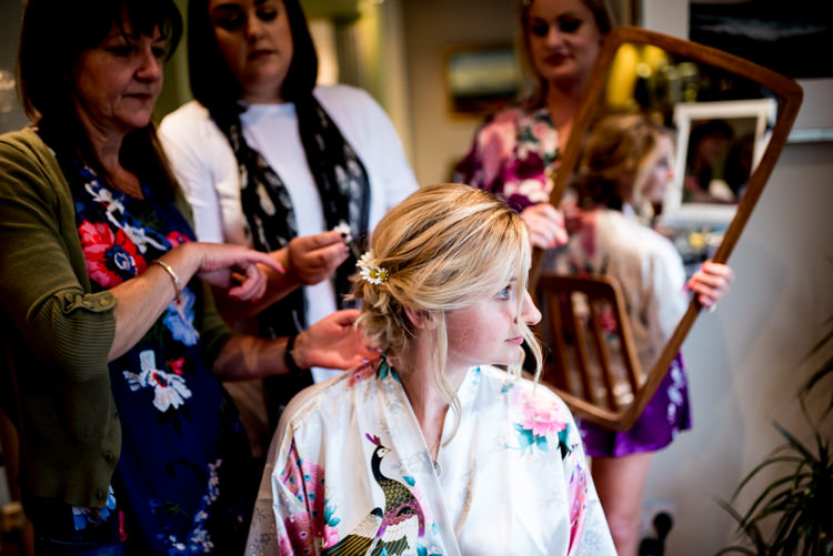 Multicoloured Home Made Glamping Wedding http://www.michellewoodphotographer.com/