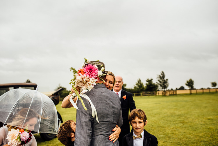 Multicoloured Home Made Glamping Wedding http://www.michellewoodphotographer.com/