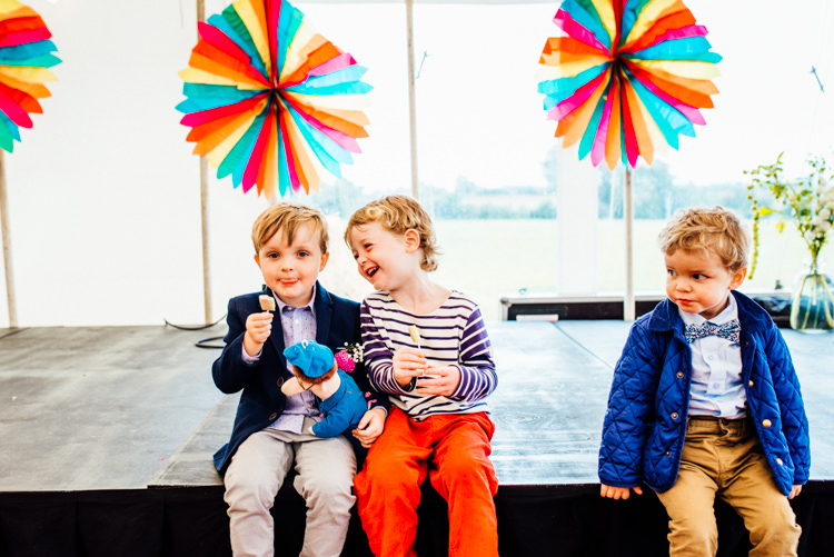 Multicoloured Home Made Glamping Wedding http://www.michellewoodphotographer.com/
