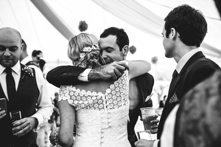Multicoloured Home Made Glamping Wedding http://www.michellewoodphotographer.com/