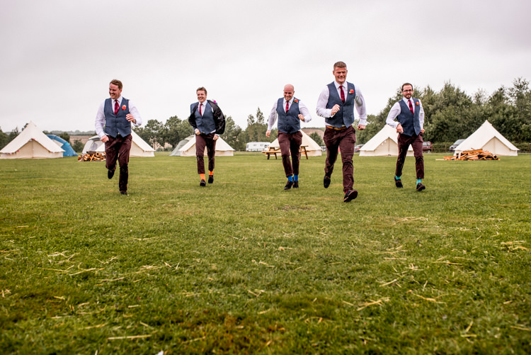 Multicoloured Home Made Glamping Wedding http://www.michellewoodphotographer.com/