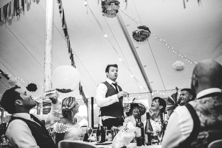 Multicoloured Home Made Glamping Wedding http://www.michellewoodphotographer.com/