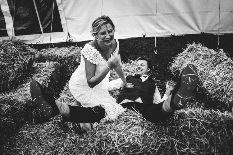 Multicoloured Home Made Glamping Wedding http://www.michellewoodphotographer.com/