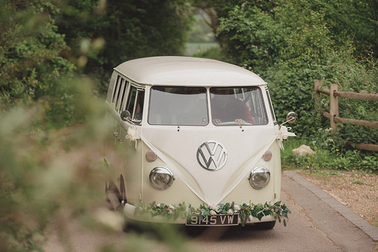 VW Campervan Rustic Quirky Woodland Wedding http://www.rebeccadouglas.co.uk/