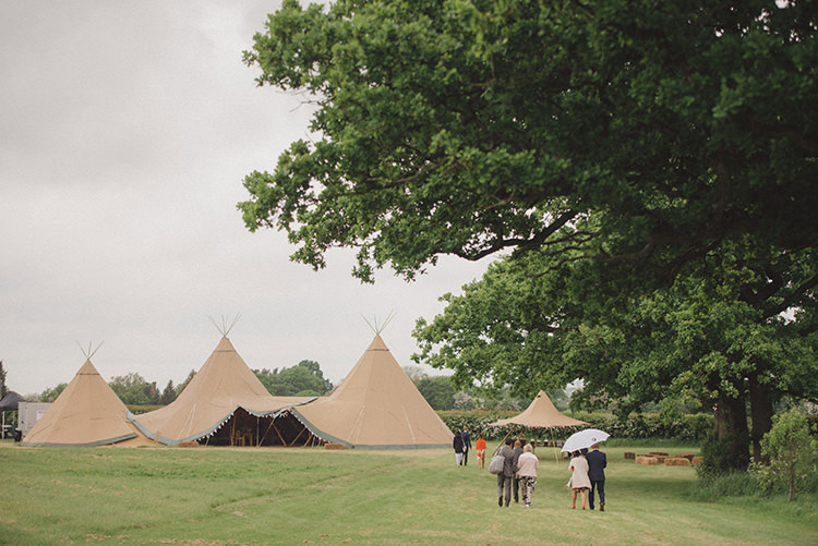 Tipi Farm Field UK Kent Rustic Quirky Woodland Wedding http://www.rebeccadouglas.co.uk/