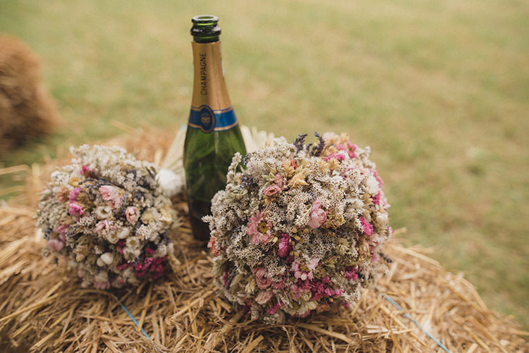 Dried Flowers Bouquets Bride Bridal Rustic Quirky Woodland Wedding http://www.rebeccadouglas.co.uk/