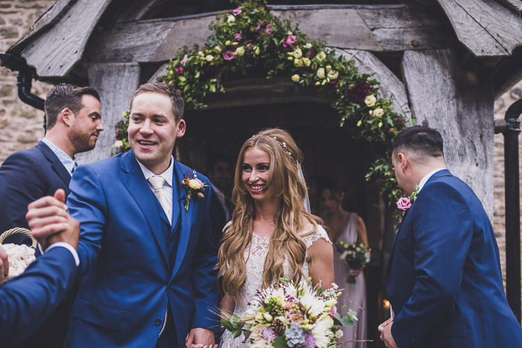 Church Arch Flowers Ethereal Romantic Autumn Barn Wedding http://www.oacphotography.com/