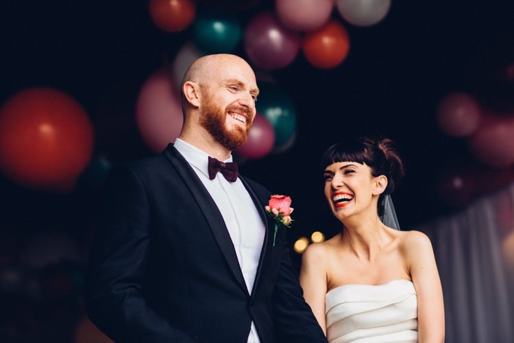 Colourful Modern Fun Balloons Wedding http://www.lovestruckphoto.co.uk/