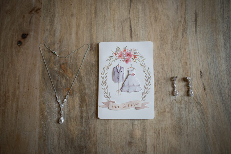 Bride Accessories Crystal Earrings Necklace Sweet Wedding Card Romantic Outdoor Castle Tuscany Wedding http://www.natalymontanari.com/