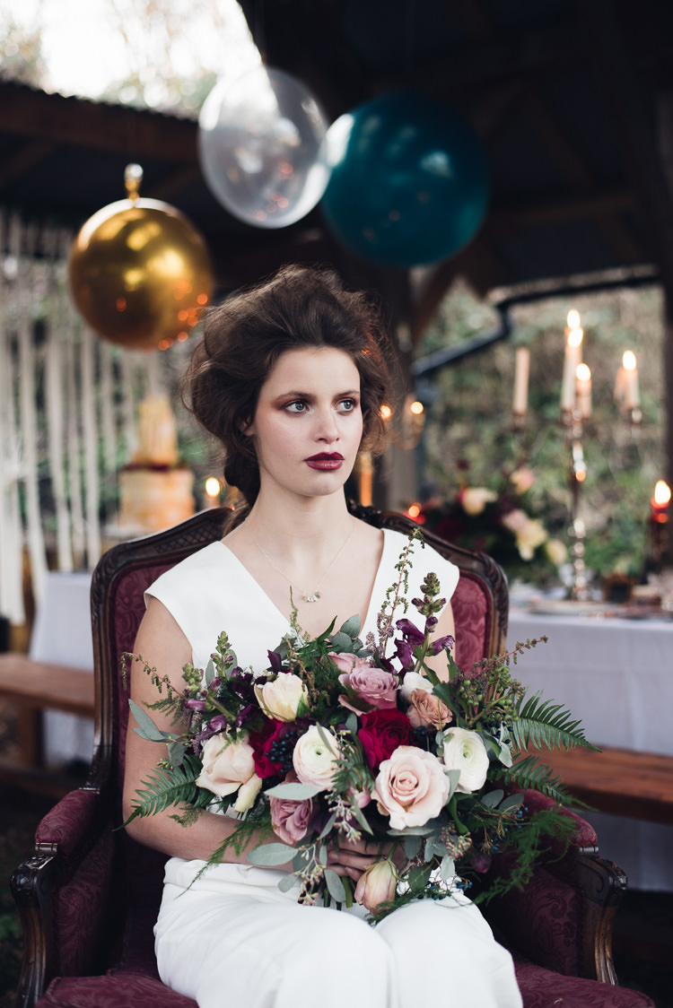 Bouquet Flowers Bride Bridal Rose Foliage Greenery Beauty And The Beast Wedding Ideas https://sophiecarefull.co.uk/