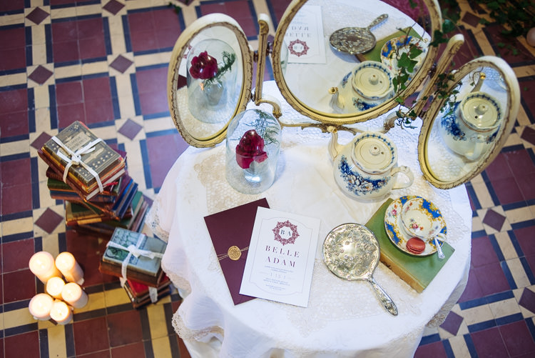 Dressing Table Rose Beauty And The Beast Wedding Ideas https://sophiecarefull.co.uk/