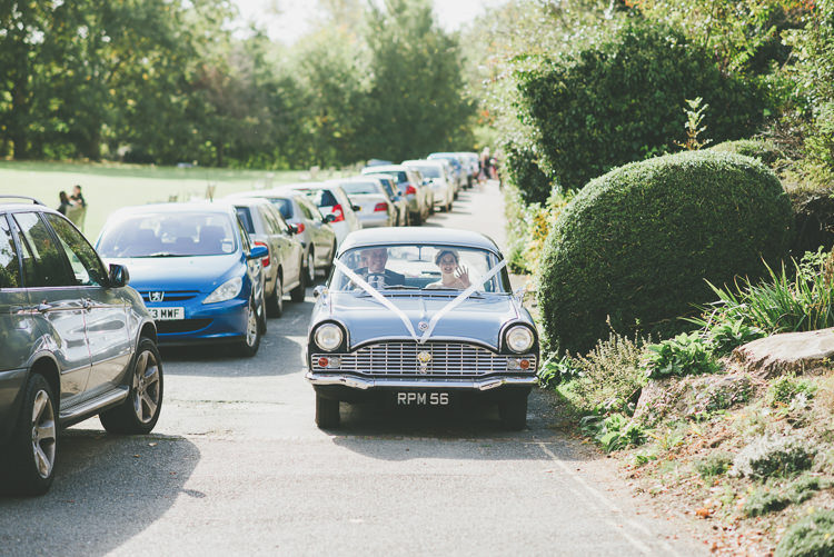Classic Car Eclectic Quirky DIY Vintage Wedding https://www.georgimabee.com/