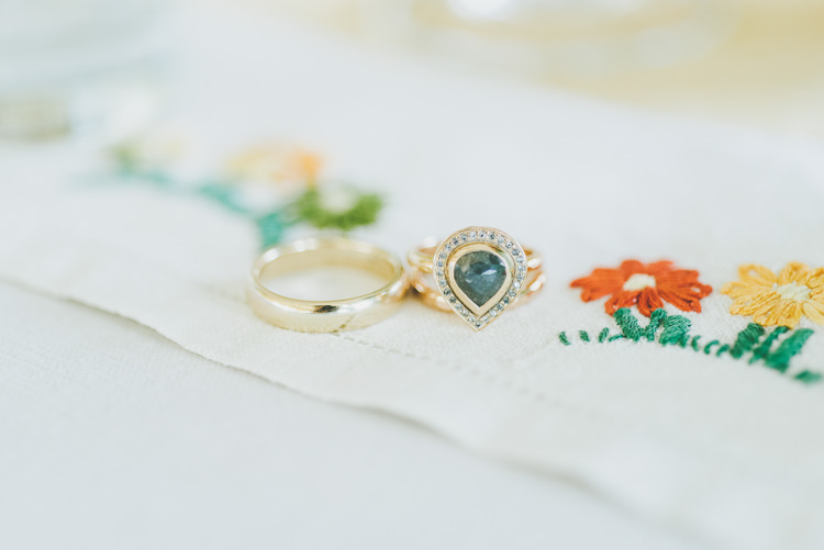 Engagement Ring Bands Eclectic Quirky DIY Vintage Wedding https://www.georgimabee.com/