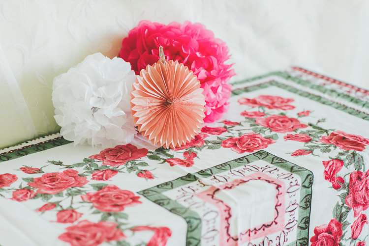 Pom Poms Pinwheels Eclectic Quirky DIY Vintage Wedding https://www.georgimabee.com/