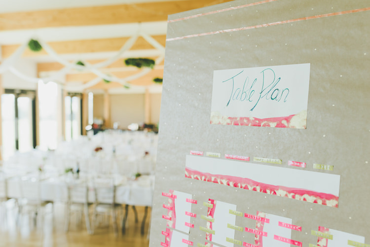 Watercolour Table Plan Seating Chart Eclectic Quirky DIY Vintage Wedding https://www.georgimabee.com/