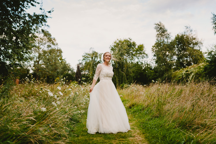 BHLDN Dress Gown Bride Bridal Tulle Lace Sleeves Boho Rustic Hand Crafted Relaxed Wedding http://www.andydavison.com/