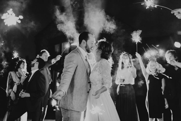 Sparklers Evening Bride Groom Rustic Hand Crafted Relaxed Wedding http://www.andydavison.com/