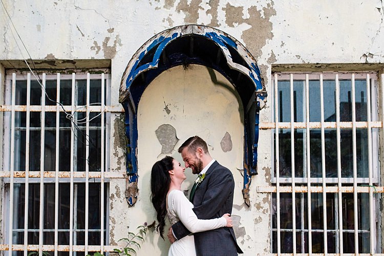 Modern Geometric Theatre Monochrome Wedding http://www.babbphoto.com/