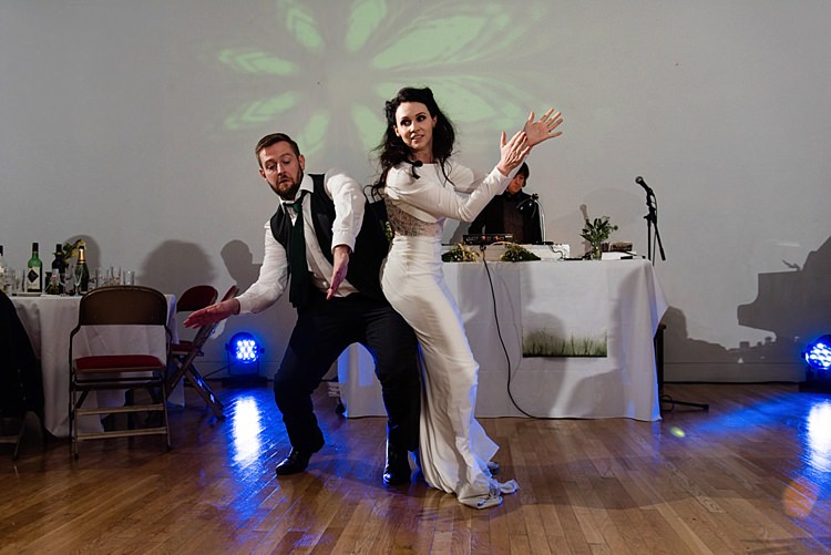 Modern Geometric Theatre Monochrome Wedding http://www.babbphoto.com/